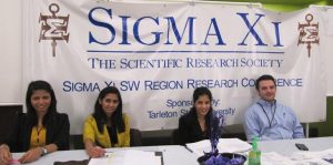 Two undergraduate Quinnipiac students attended the Sigma Xi Student Research Conference in North Carolina this past weekend.